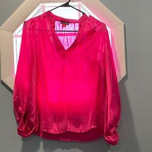 Vince Camuto pink top. Xs size